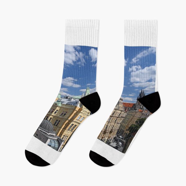 Item preview, Old buildings in Jewish quarter Prague designed and sold by goceris.