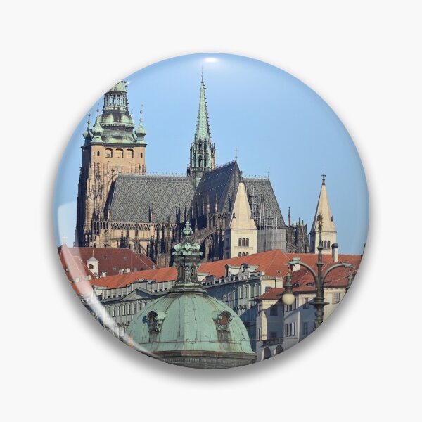 Item preview, Prague Castle cityscape Czech republic designed and sold by goceris.