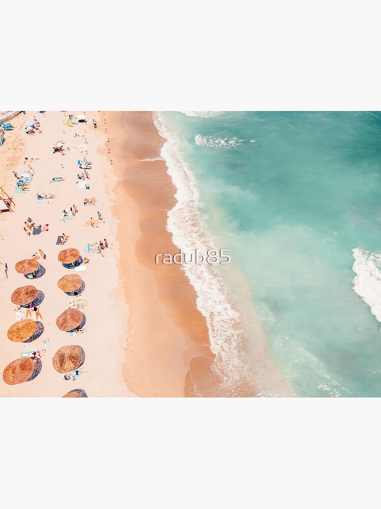 aerial beach print