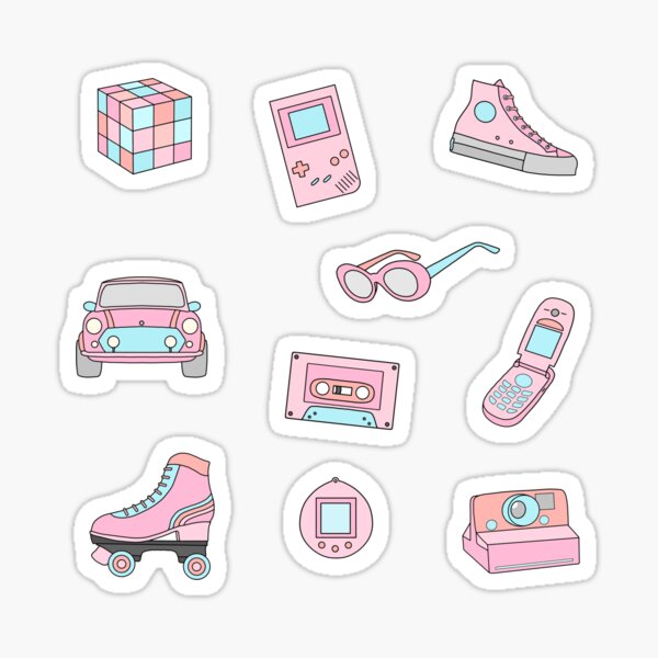 pack of the 90’s Sticker