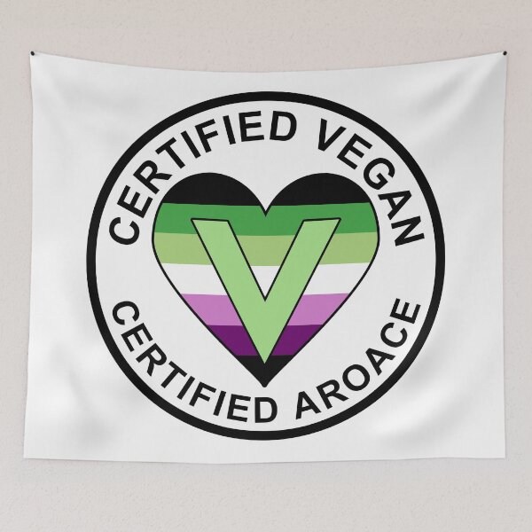 Artikelvorschau, Certified Vegan | Certified Aroace entworfen und verkauft von Kiloueka.