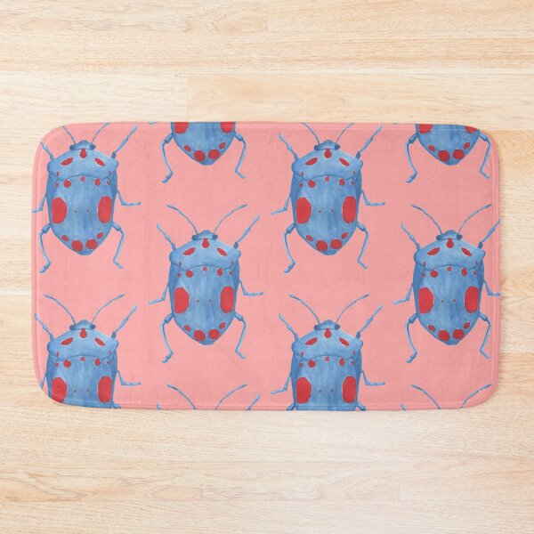 Item preview, Blue Beetle with Red Spots designed and sold by Kaja Purwin.