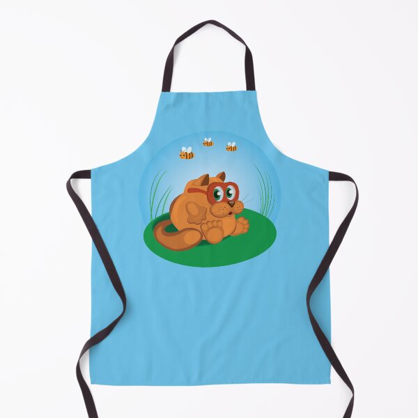Item preview, orange cat sky glade bee designed and sold by undinam84.