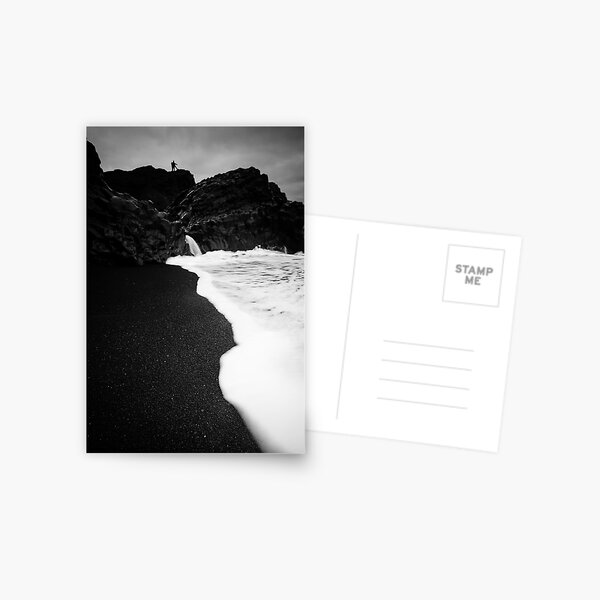 Iceland in B&W2 Postcard