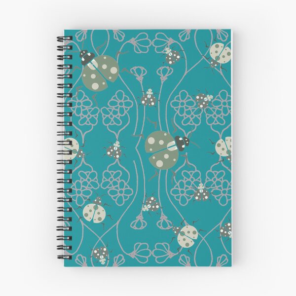 Item preview, Ladybird and Floral Pattern Pattern designed and sold by DKdesigns27.