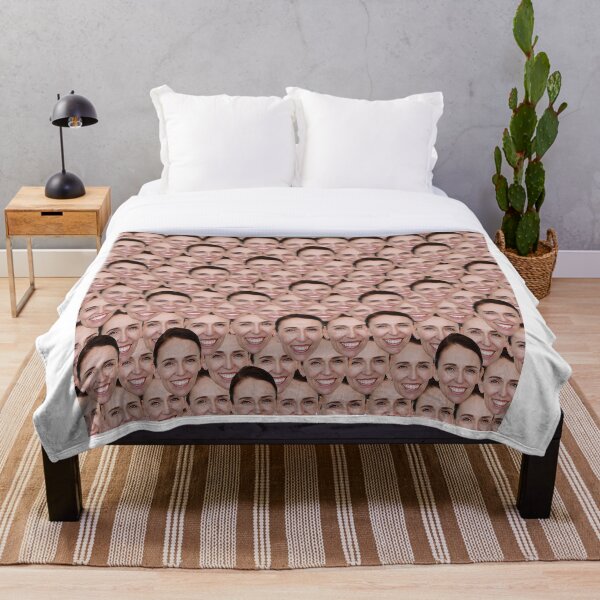 Item preview, Jacinda Ardern Face Print designed and sold by Sweet-As.