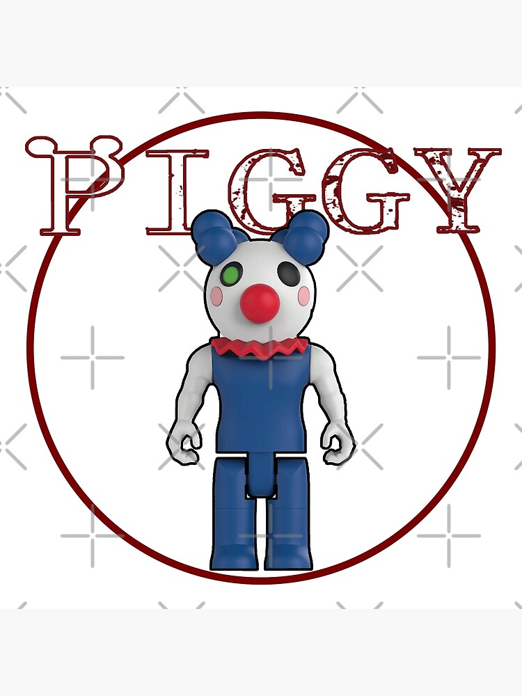 Clowny Piggy Roblox Roblox Game Roblox Characters Greeting Card By Affwebmm Redbubble - piggy roblox characters in real life