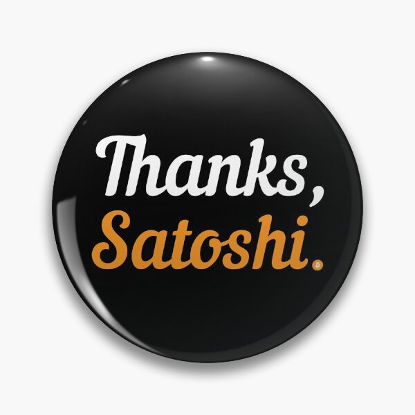 Item preview, Thanks, Satoshi (bitcoin) designed and sold by Rogervdb.