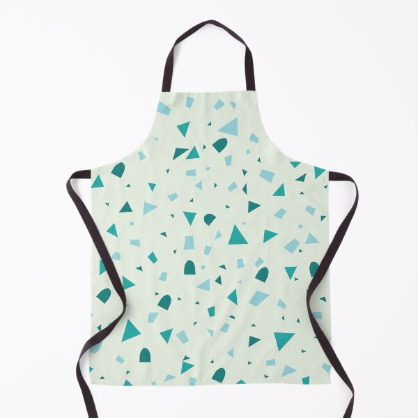 Item preview, Geometric terrazzo pattern - colour palette inspired by the sea designed and sold by designair.