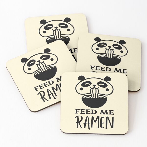 Item preview, Feed Me Ramen Quote With Cute Panda designed and sold by quoteology.