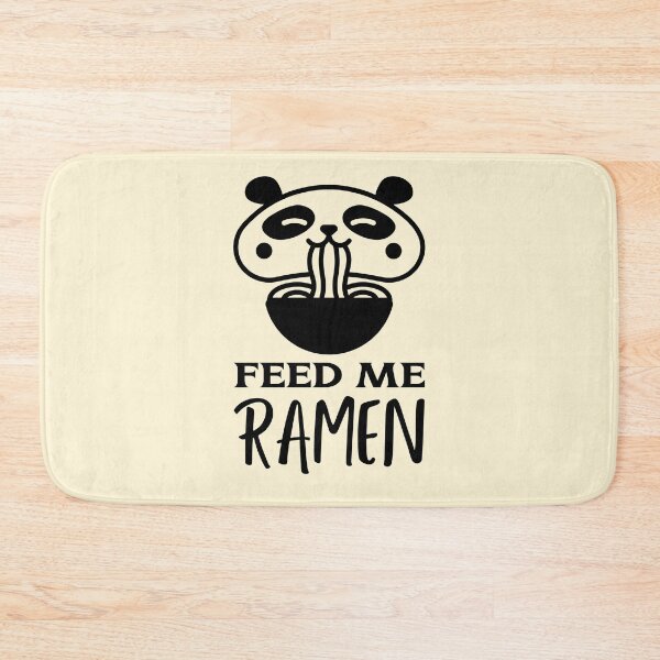 Item preview, Feed Me Ramen Quote With Cute Panda designed and sold by quoteology.
