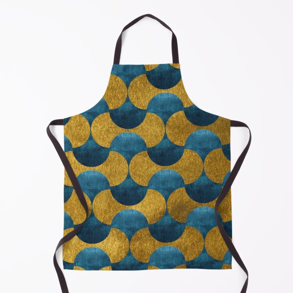 Item preview, Dubai Nights Gold and Teal Pattern designed and sold by T-shirt-Designs.