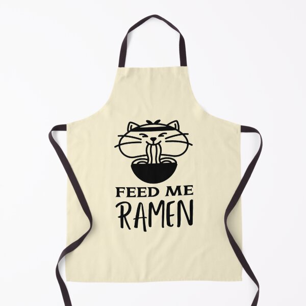 Item preview, Feed Me Ramen Quote With Cute Cat designed and sold by quoteology.