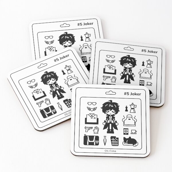 Item preview, Joker's toy kit (black version) designed and sold by okicoma.