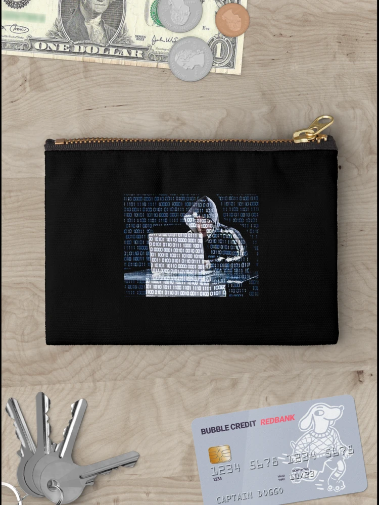 Thumbnail 3 of 4, Zipper Pouch, Cybersecurity designed and sold by OpenConnection.