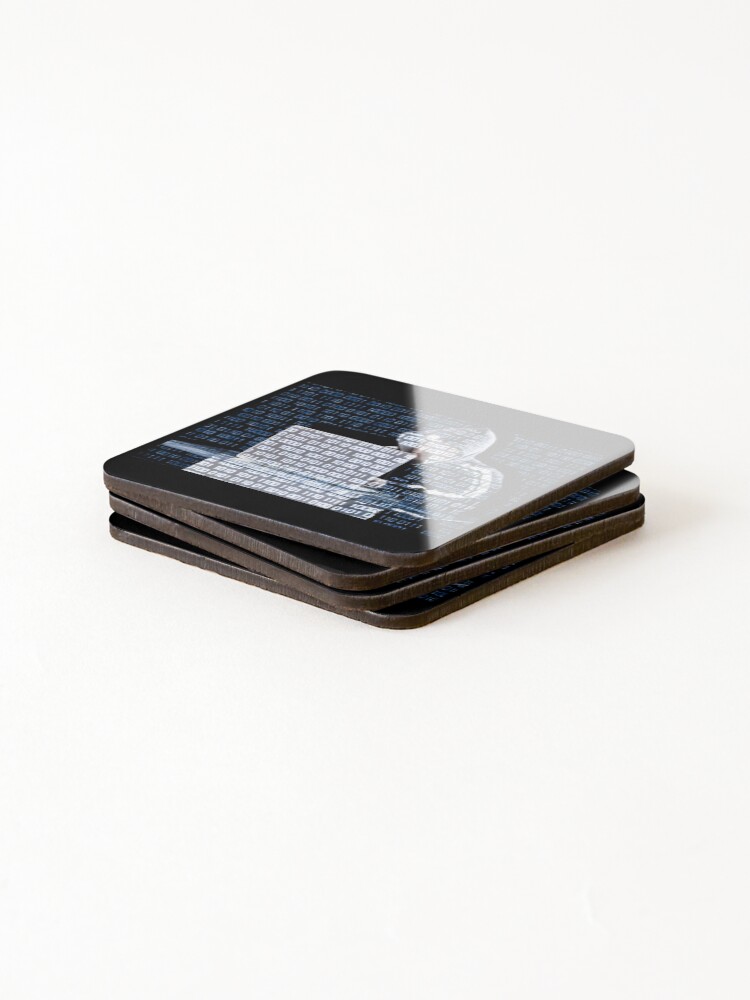 Thumbnail 4 of 5, Coasters (Set of 4), Cybersecurity designed and sold by OpenConnection.
