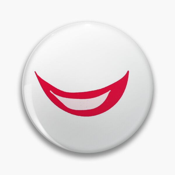 Aperçu de l'œuvre Daff60 Digital Art - Mask Plus - sourire rouge et blanc. créée et vendue par David Hierons.