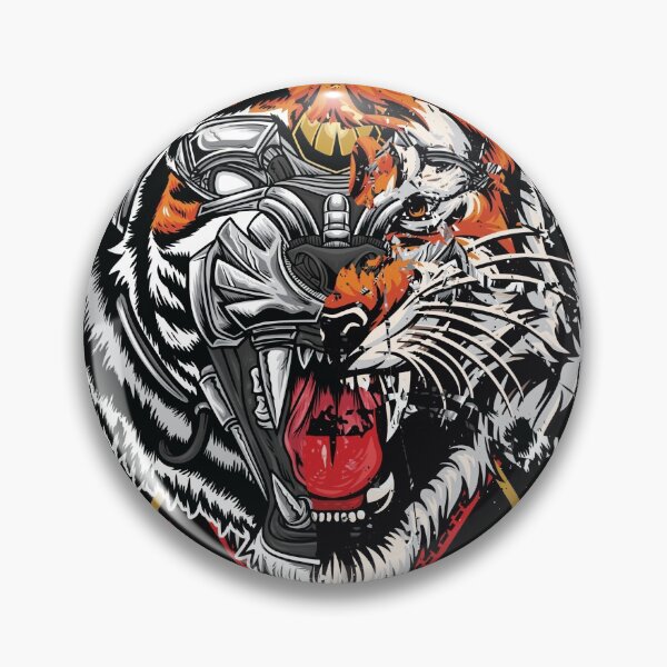 Item preview, Geometric Mechanical Tiger designed and sold by VibrantGifts.