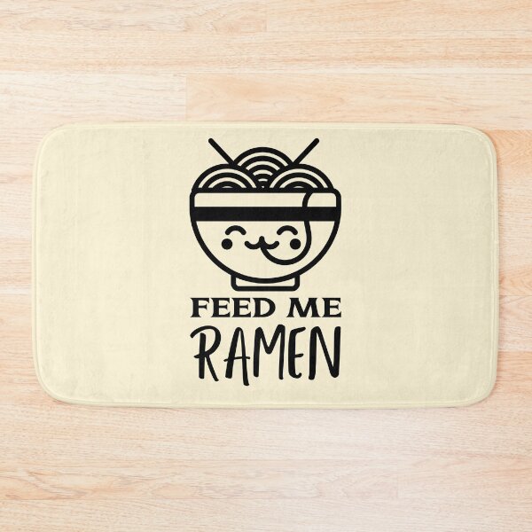Item preview, Feed Me Ramen Quote With Kawaii Bowl designed and sold by quoteology.