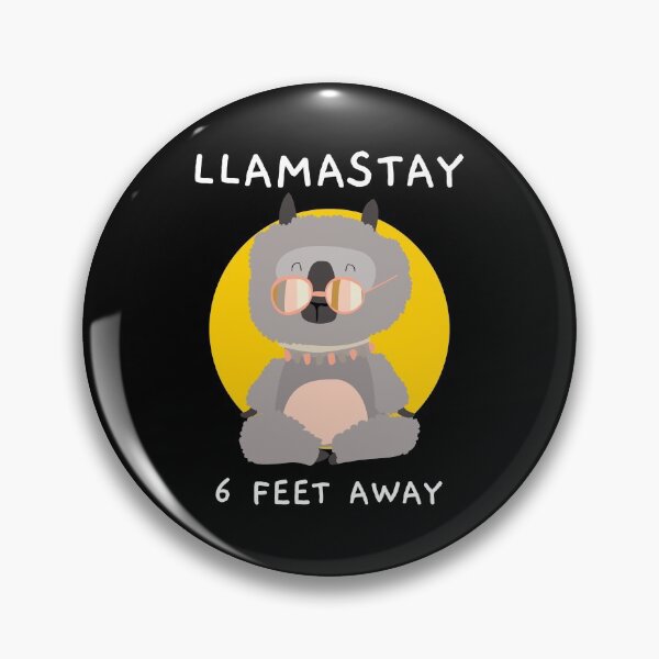 Item preview, Llamastay 6 Feet Away designed and sold by VDKMerch.