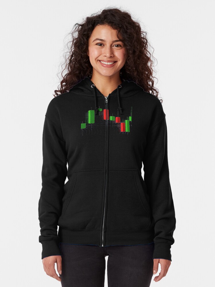 Vista alternativa de Sudadera con capucha y cremallera Latidos do mercado