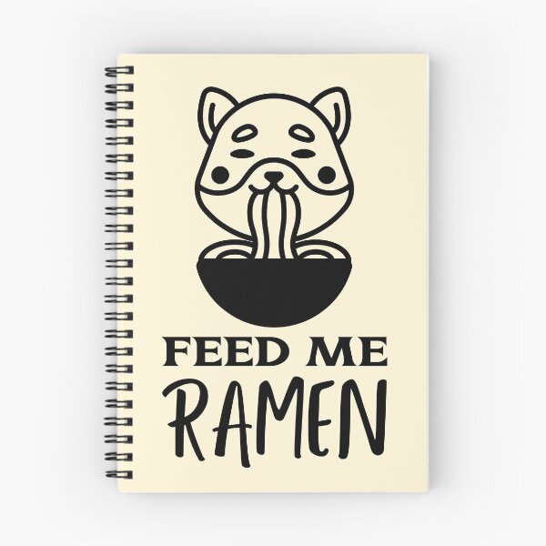 Item preview, Feed Me Ramen Quote With Cute dog designed and sold by quoteology.
