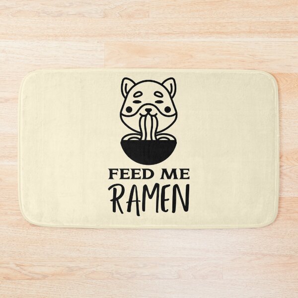 Item preview, Feed Me Ramen Quote With Cute dog designed and sold by quoteology.