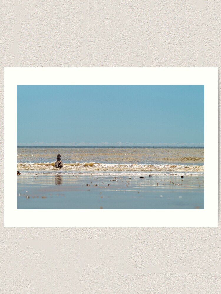 Thumbnail 1 of 3, Art Print, Staring out to sea designed and sold by Compelling2011.