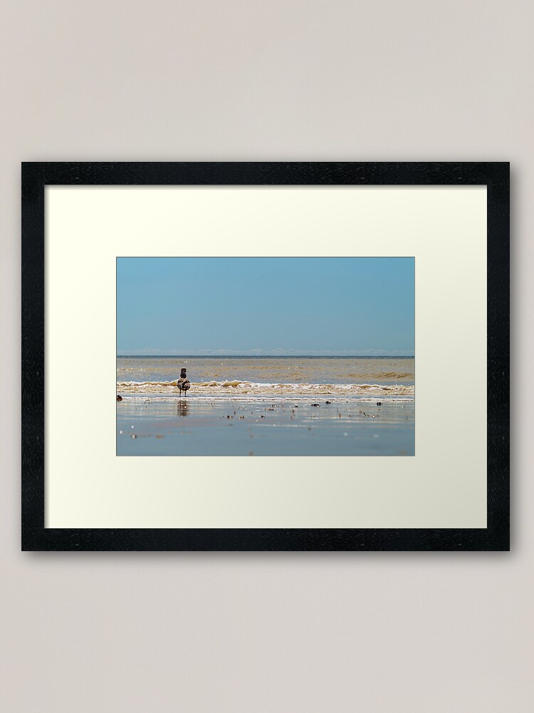 Thumbnail 1 of 7, Framed Art Print, Staring out to sea designed and sold by Compelling2011.