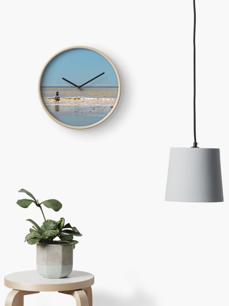 Thumbnail 2 of 4, Clock, Staring out to sea designed and sold by Compelling2011.