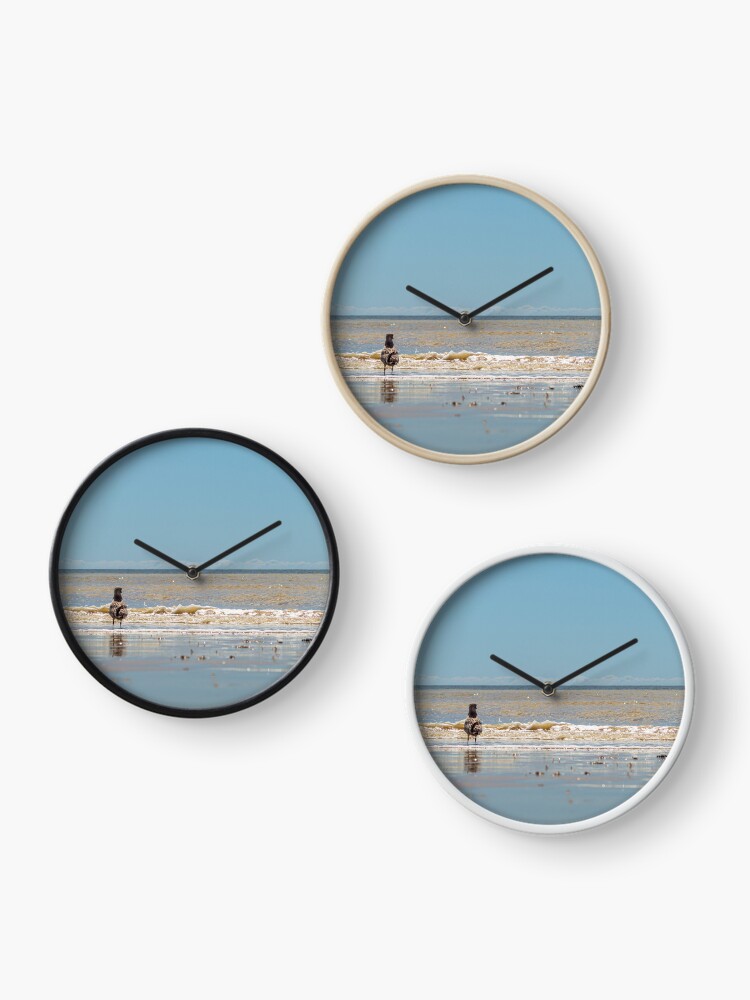 Thumbnail 3 of 4, Clock, Staring out to sea designed and sold by Compelling2011.