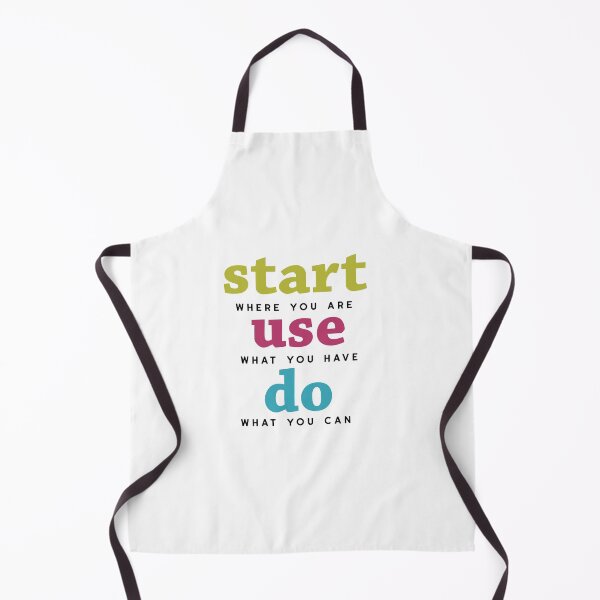 Start, Use and Do Apron