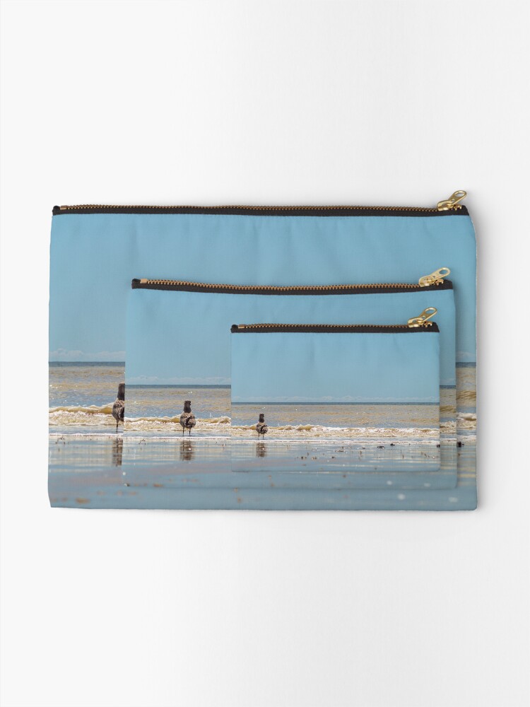 Thumbnail 2 of 4, Zipper Pouch, Staring out to sea designed and sold by Compelling2011.