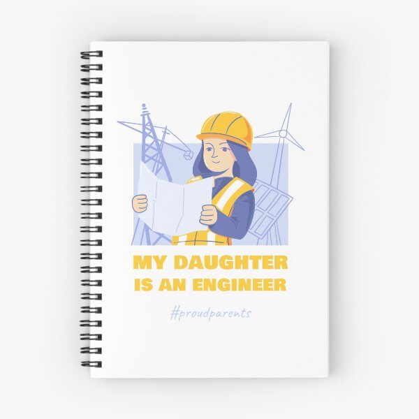 Item preview, My Daughter is an Engineer - Proud Parents Design designed and sold by mum-of-two.