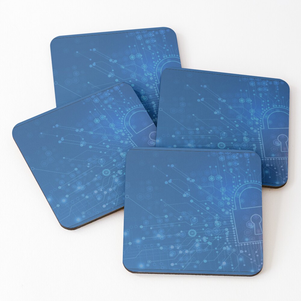 Item preview, Coasters (Set of 4) designed and sold by OpenConnection.
