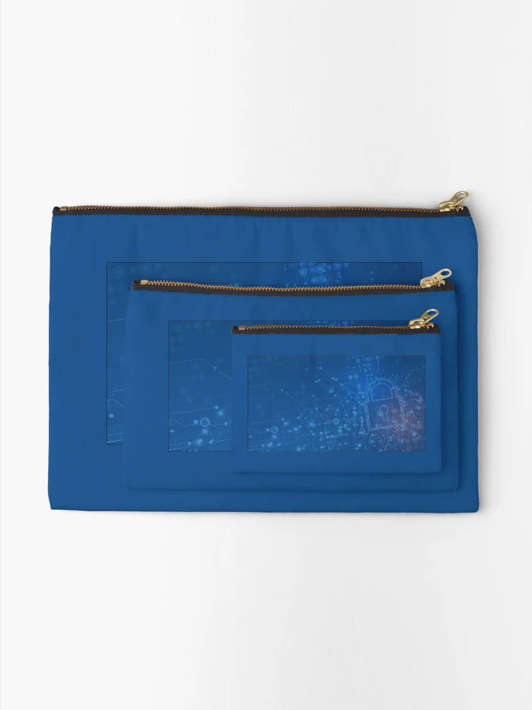 Thumbnail 2 of 4, Zipper Pouch, Cybersecurity designed and sold by OpenConnection.