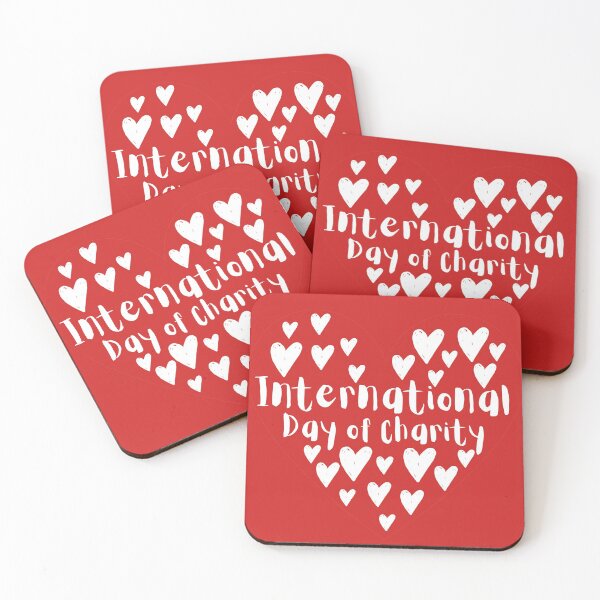 Item preview, International Day of Charity designed and sold by NinaBetterNot.