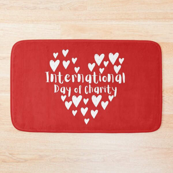 Item preview, International Day of Charity designed and sold by NinaBetterNot.
