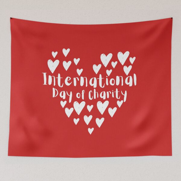 Item preview, International Day of Charity designed and sold by NinaBetterNot.