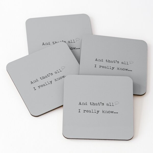 Item preview, And thats all I really know - Love Story designed and sold by ordinarysummer.