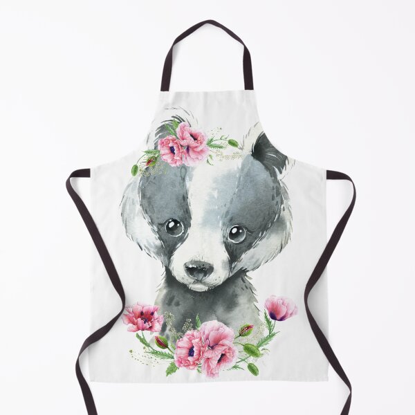 Item preview, Woodland Badger with Pink Floral Poppies designed and sold by Paulele.
