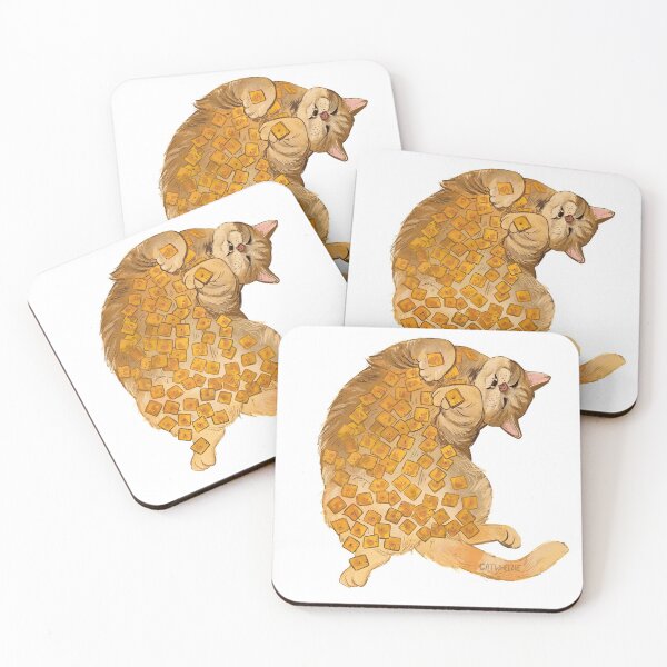 Item preview, Cheese Cracker Cat designed and sold by emwheezie.