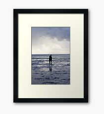 Kite Surfing - 1372 Framed Print