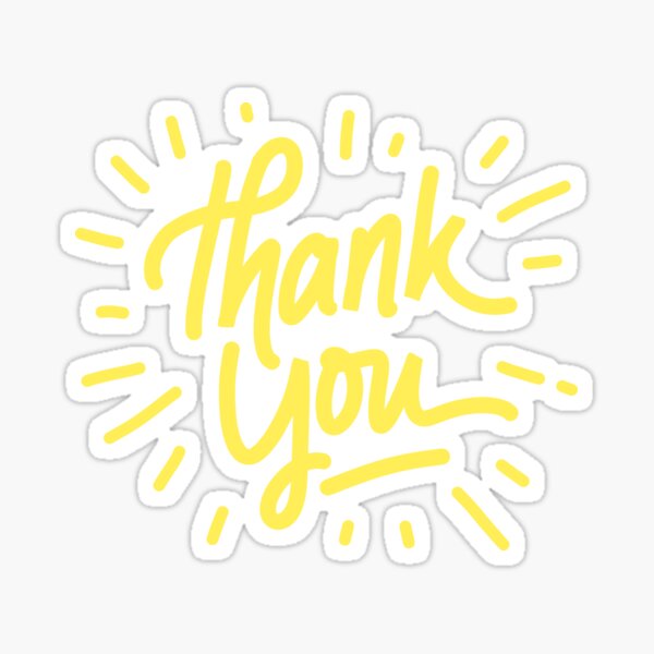 Merci Sticker
