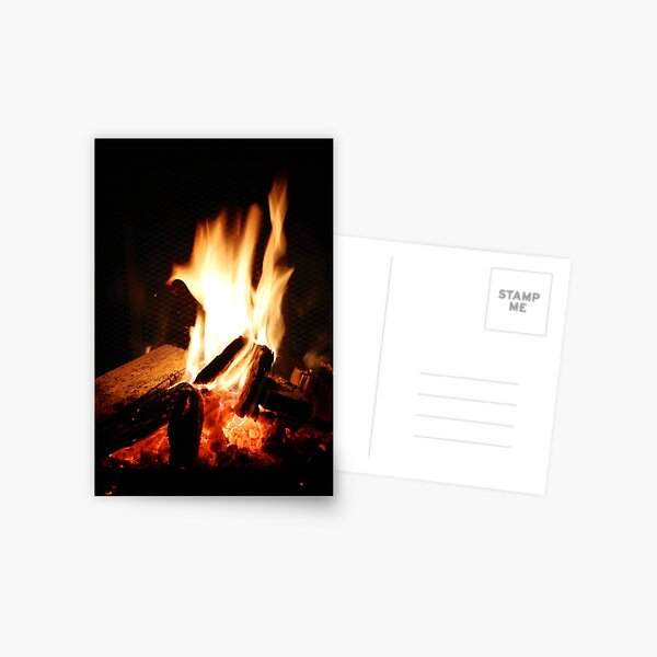 Fire Postcard
