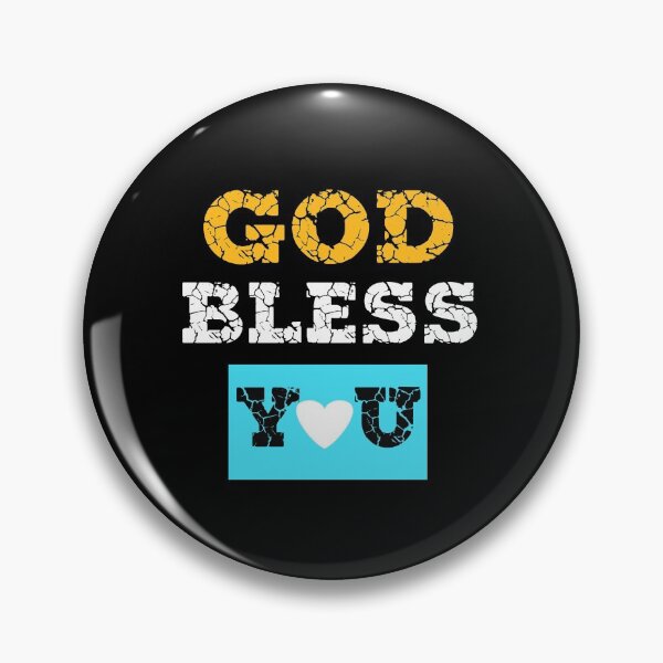 Item preview, God bless you designed and sold by Designhub14.