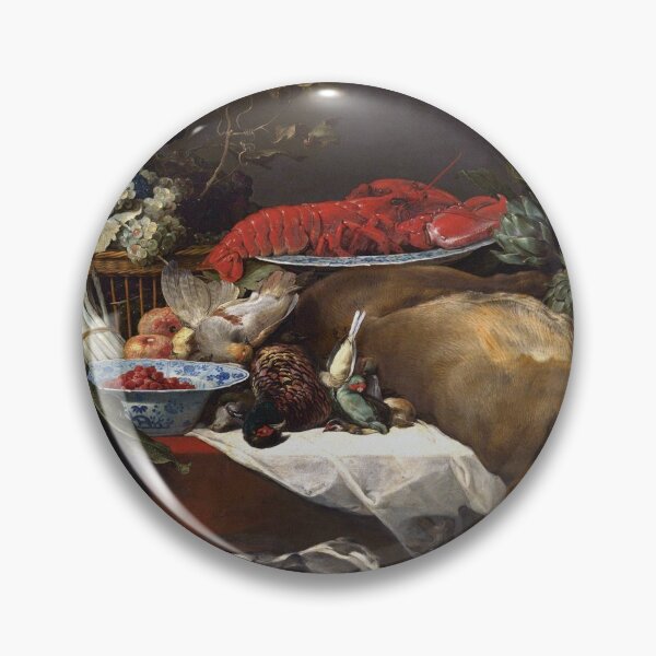 Item preview, Frans Snyders - Pantry Scene With Servant designed and sold by artcenter.