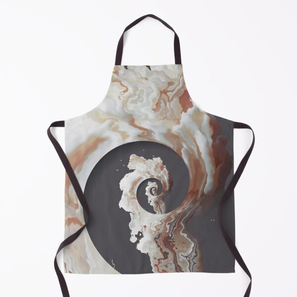 Item preview, Abstract Fluffy Flaky Golden ratio Swirl designed and sold by S Y N T H R E A L M.