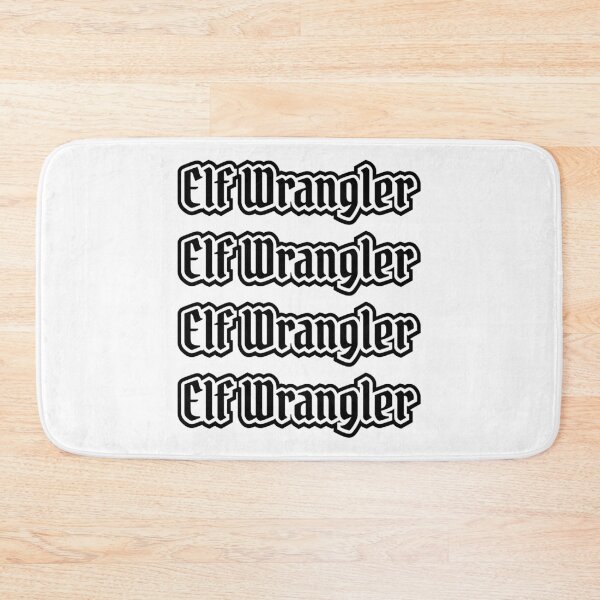 Item preview, Elf Wrangler - Repeat Black Outline designed and sold by WPahat.