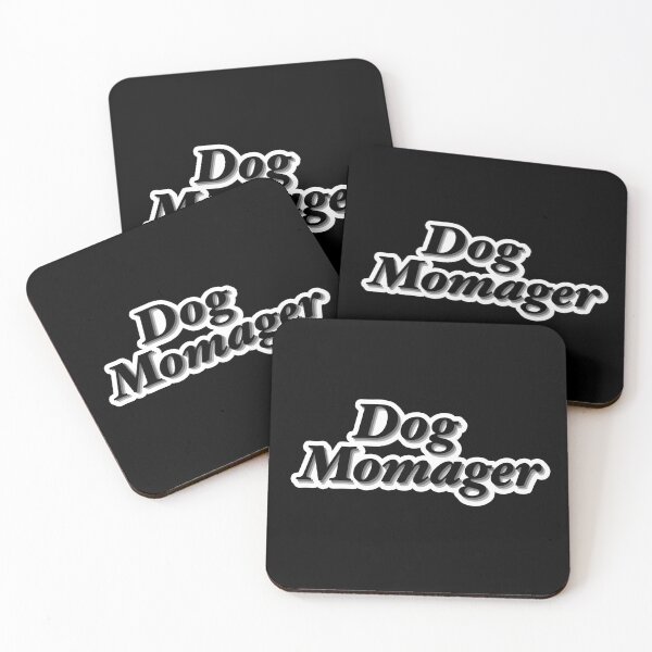 Item preview, Dog Momager Black White designed and sold by Reiyankhairina.